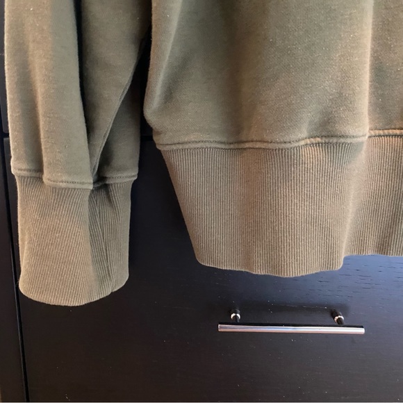 Army green adidas hoodie - Picture 7 of 8
